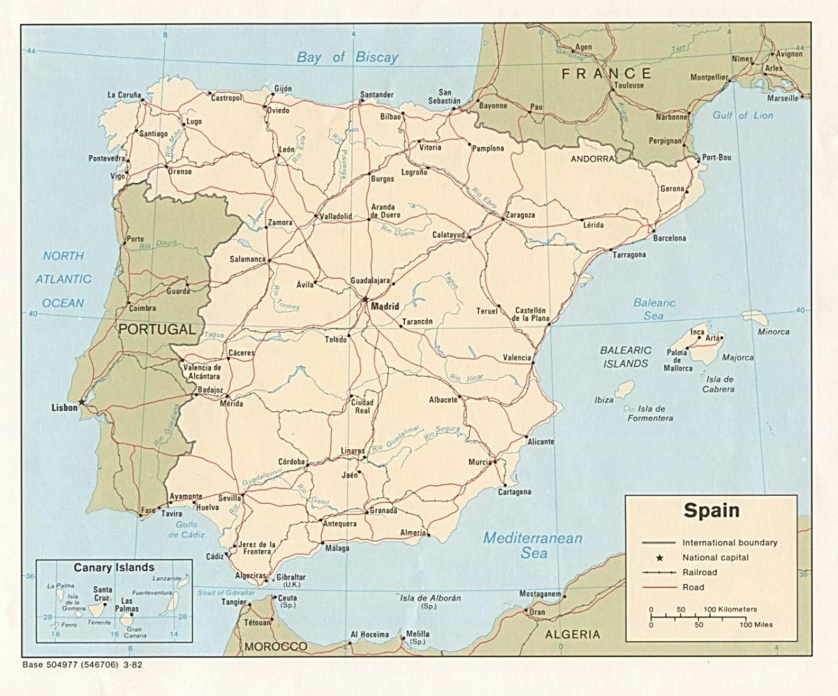 Madridi kaardil